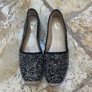 Vince Camuto Crystal/Sequin Espadrilles Size 6.5-NWOT